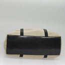 PRADA Tote Bag Nylon Beige Auth bs21295-5