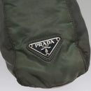 PRADA Tote Bag Nylon Gray Auth bs21296-14