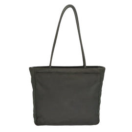 PRADA Tote Bag Nylon Gray Auth bs21296 - 0
