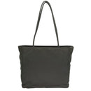 PRADA Tote Bag Nylon Gray Auth bs21296-3