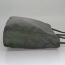 PRADA Tote Bag Nylon Gray Auth bs21296-3