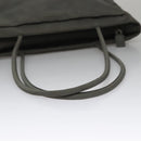 PRADA Tote Bag Nylon Gray Auth bs21296-7