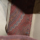 ETRO Paisley Backpack Nylon Brown Gold Auth bs21317-11