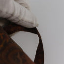 ETRO Paisley Backpack Nylon Brown Gold Auth bs21317-14