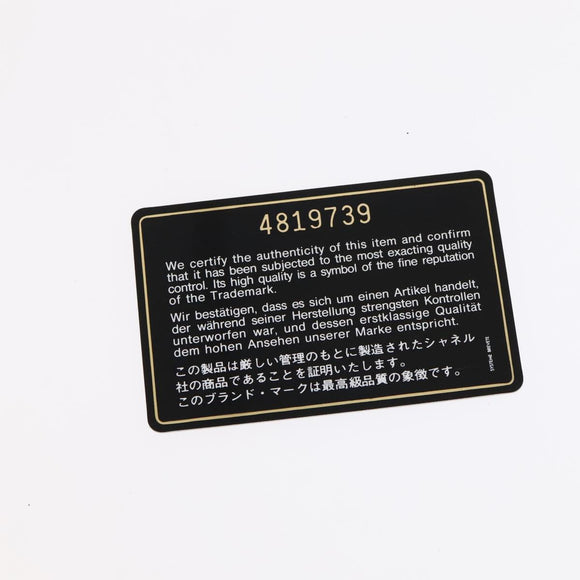 CHANEL Matelasse Shoulder Bag Lamb Skin Gold Black CC Auth bs21318