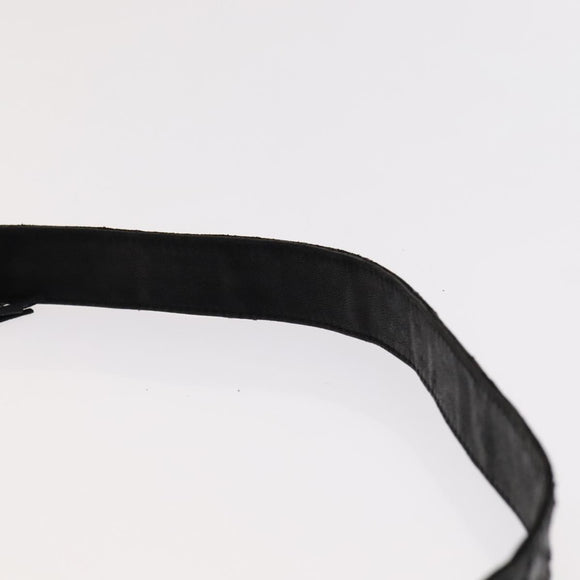 CHANEL Matelasse Shoulder Bag Lamb Skin Gold Black CC Auth bs21318