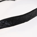 CHANEL Matelasse Shoulder Bag Lamb Skin Gold Black CC Auth bs21318-9