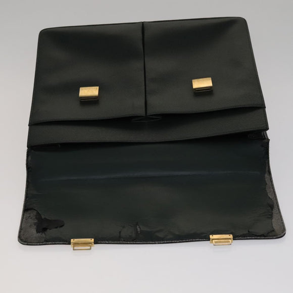 LOUIS VUITTON Taiga Serviette Kazan Business Bag Epicea M30804 LV Auth bs21330