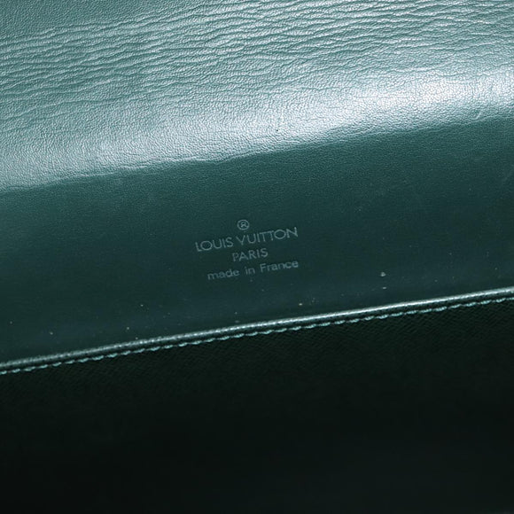 LOUIS VUITTON Taiga Serviette Kazan Business Bag Epicea M30804 LV Auth bs21330