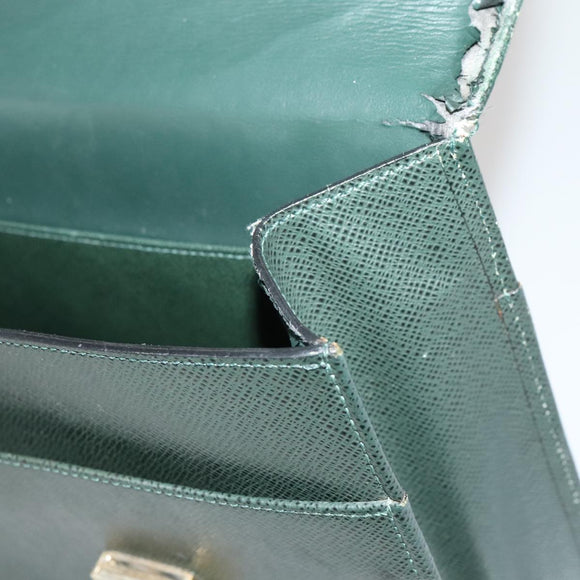 LOUIS VUITTON Taiga Serviette Kazan Business Bag Epicea M30804 LV Auth bs21330