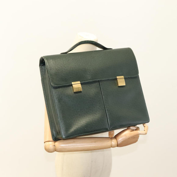 LOUIS VUITTON Taiga Serviette Kazan Business Bag Epicea M30804 LV Auth bs21330