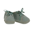 HERMES Baby Shoes Wool Light Blue Auth bs21342-1