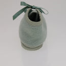 HERMES Baby Shoes Wool Light Blue Auth bs21342-10