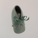HERMES Baby Shoes Wool Light Blue Auth bs21342-13