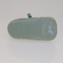 HERMES Baby Shoes Wool Light Blue Auth bs21342-7