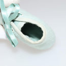 HERMES Baby Shoes Wool Light Blue Auth bs21342-8
