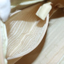 PRADA Hand Bag Nylon Beige Auth bs21346-21