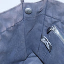 HERMES Fourre Tout PM Tote Bag Canvas Black Navy Auth bs21354-20