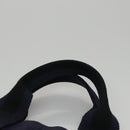 HERMES Fourre Tout PM Tote Bag Canvas Black Navy Auth bs21354-8