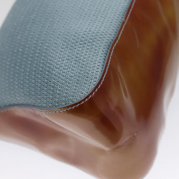 PRADA Sports Shoulder Bag Canvas Blue Auth bs21360