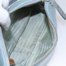 PRADA Sports Shoulder Bag Canvas Blue Auth bs21360-11