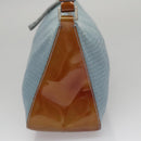 PRADA Sports Shoulder Bag Canvas Blue Auth bs21360-4