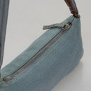 PRADA Sports Shoulder Bag Canvas Blue Auth bs21360-6