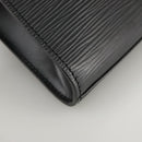 LOUIS VUITTON Epi Art Deco Clutch Bag Black M52632 LV Auth bs21387-15