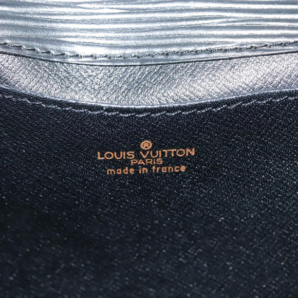LOUIS VUITTON Epi Art Deco Clutch Bag Black M52632 LV Auth bs21387