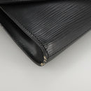 LOUIS VUITTON Epi Art Deco Clutch Bag Black M52632 LV Auth bs21387-7