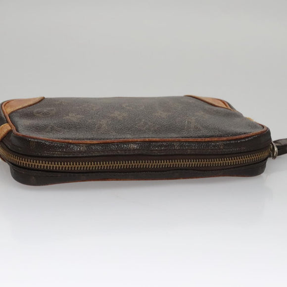 LOUIS VUITTON Monogram Marly Dragonne PM Clutch Bag M51827 LV Auth bs21421