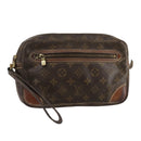 LOUIS VUITTON Monogram Marly Dragonne GM Clutch Bag M51825 LV Auth bs21432-1