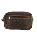 LOUIS VUITTON Monogram Marly Dragonne GM Clutch Bag M51825 LV Auth bs21432-13