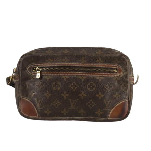 LOUIS VUITTON Monogram Marly Dragonne GM Clutch Bag M51825 LV Auth bs21432