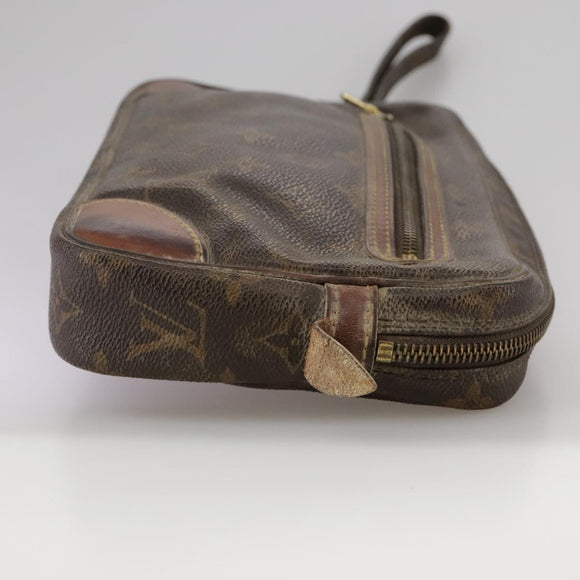 LOUIS VUITTON Monogram Marly Dragonne GM Clutch Bag M51825 LV Auth bs21432