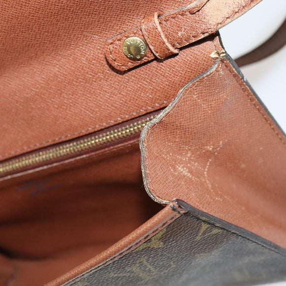 LOUIS VUITTON Monogram Bordeaux 24 Shoulder Bag M51798 LV Auth bs21444