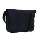 LOUIS VUITTON Damier Geant Petite Message Shoulder Bag Navy N41127 Auth bs21447-1
