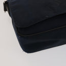 LOUIS VUITTON Damier Geant Petite Message Shoulder Bag Navy N41127 Auth bs21447-14