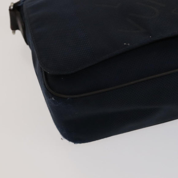 LOUIS VUITTON Damier Geant Petite Message Shoulder Bag Navy N41127 Auth bs21447