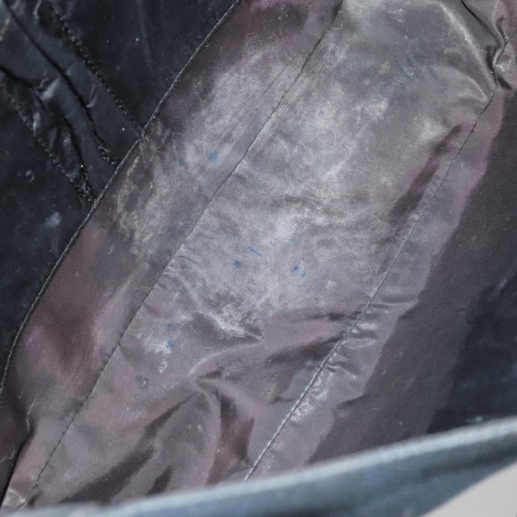 LOUIS VUITTON Damier Geant Petite Message Shoulder Bag Navy N41127 Auth bs21447