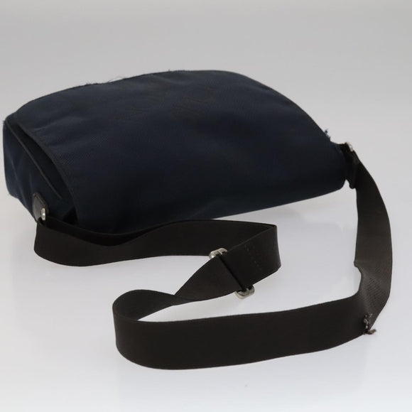 LOUIS VUITTON Damier Geant Petite Message Shoulder Bag Navy N41127 Auth bs21447