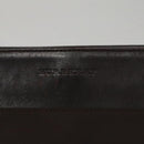 BURBERRY Shoulder Bag Nylon Leather Brown Auth bs21448-10