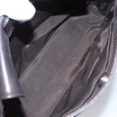 BURBERRY Shoulder Bag Nylon Leather Brown Auth bs21448-11