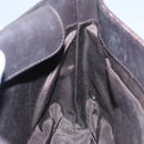 BURBERRY Shoulder Bag Nylon Leather Brown Auth bs21448-18