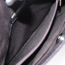 BURBERRY Shoulder Bag Nylon Leather Brown Auth bs21448-20