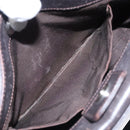 BURBERRY Shoulder Bag Nylon Leather Brown Auth bs21448-12