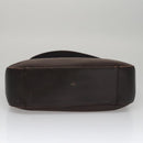 BURBERRY Shoulder Bag Nylon Leather Brown Auth bs21448-5