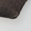 BVLGARI Shoulder Bag Canvas Brown Auth bs21453-14