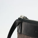 BVLGARI Shoulder Bag Canvas Brown Auth bs21453-10