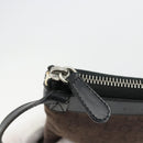 BVLGARI Shoulder Bag Canvas Brown Auth bs21453-18